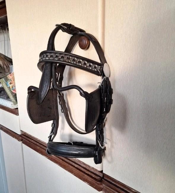 Heel mooi men hoofdstel - maat pony, Dieren en Toebehoren, Paarden en Pony's | Hoofdstellen en Tuigage, Nieuw, Overige soorten