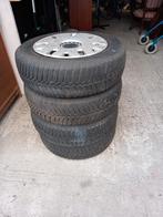 Stalen velgen met winterbanden 165/70 R14, Auto diversen, Wieldoppen, Gebruikt, Ophalen of Verzenden