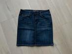 Esprit – donkerblauwe denim rok – maat 27 - ZGAN, Blauw, Ophalen of Verzenden, Zo goed als nieuw, Maat 36 (S)