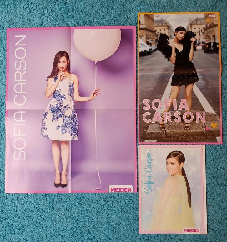 Sofia Carson posters meiden tina, Verzamelen, Posters, Nieuw, Film en Tv, Rechthoekig Staand, Ophalen of Verzenden