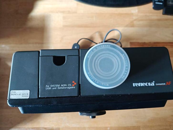 Agfa Diamator AF Diaprojector - Vintage, Audio, Tv en Foto, Diaprojectors, Gebruikt, Ophalen of Verzenden