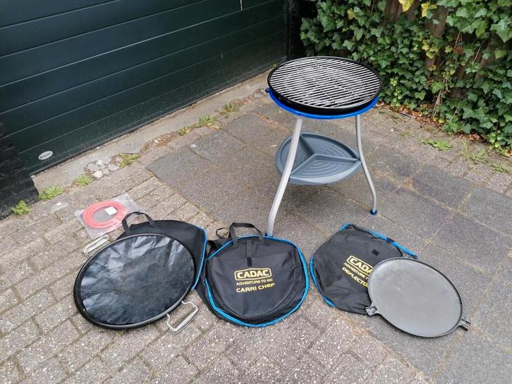 Cadac Carri Chef gasbbq met accessoires en tas, Tuin en Terras, Gasbarbecues, Gebruikt, Ophalen