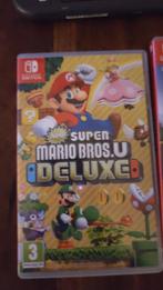 Super Mario Bros. U Deluxe - Nintendo Switch, Spelcomputers en Games, Games | Nintendo Switch, 2 spelers, Ophalen of Verzenden