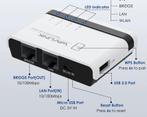 Printer server WAVLINK USB2.0 WIFI LAN Ethernet Bridge, Ophalen of Verzenden, Nieuw