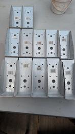 Bevestigingsmateriaal: Balkdragers & Chemische Ankers, Doe-het-zelf en Verbouw, Hang- en Sluitwerk, Ophalen, Gebruikt, IJzer, Overige typen