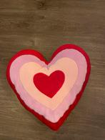 Hartvormig kussen, Ophalen of Verzenden, Zo goed als nieuw, Roze, Hartvormig