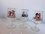 Koninklijke Glazen Set - Beatrix, Claus, Margriet, Antiek en Kunst, Ophalen of Verzenden