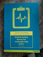 Studieboek: Kritisch denken binnen het verpleegkundig proces, Ophalen of Verzenden, Zo goed als nieuw, Overige niveaus, Nederlands