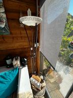 Staande vloer lamp met Grieks motief, Huis en Inrichting, Ophalen, Gebruikt, Glas, 150 tot 200 cm