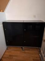 IKEA PS locker kasten zwart 2 stuks, Ophalen, Gebruikt