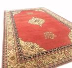 Perzisch tapijt handgeknoopt Kerman met zijde Oosters wol, 200 cm of meer, Crème, 200 cm of meer, Gebruikt