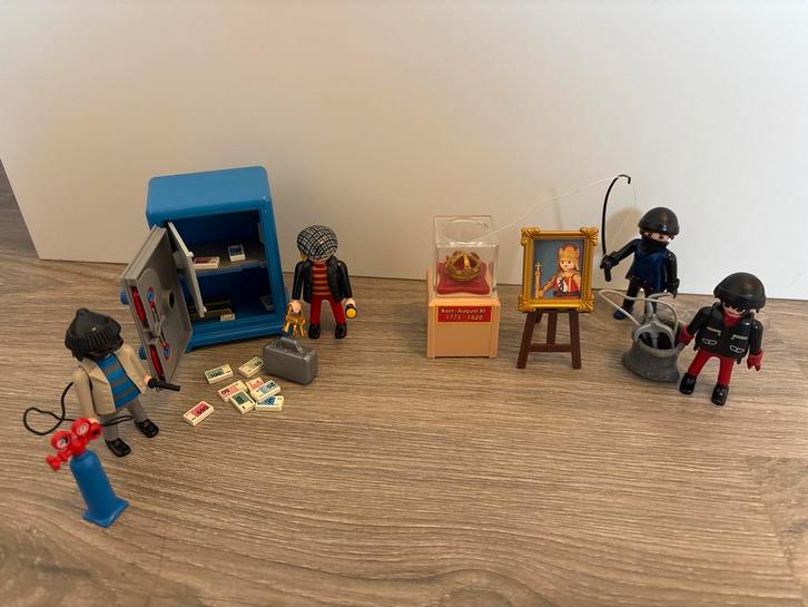 Playmobil Criminele Overval Collectie, Kinderen en Baby's, Speelgoed | Playmobil, Zo goed als nieuw, Complete set, Ophalen of Verzenden