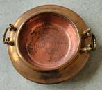 Gehamerde Koperen Schaal - Vintage/Rustiek, Antiek en Kunst, Antiek | Koper en Brons, Ophalen