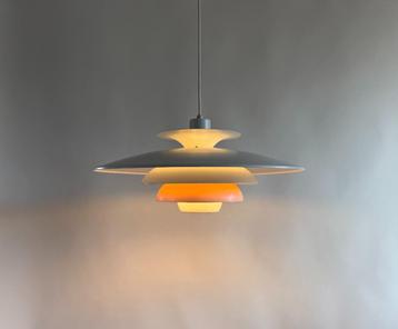 Jeka Metaltryk hanglamp Sofie 1095-H Deense Vintage Hanglamp beschikbaar voor biedingen