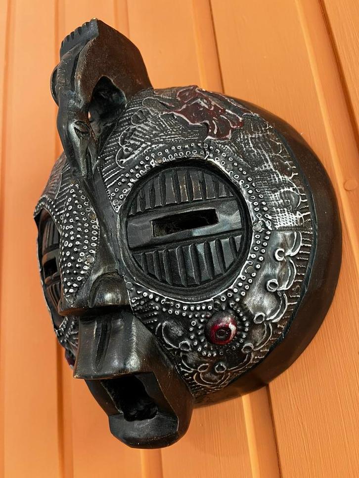 Okatakyie- vintage afrikaans(ashanti tribe) masker, Antiek en Kunst, Kunst | Niet-Westerse kunst, Ophalen of Verzenden
