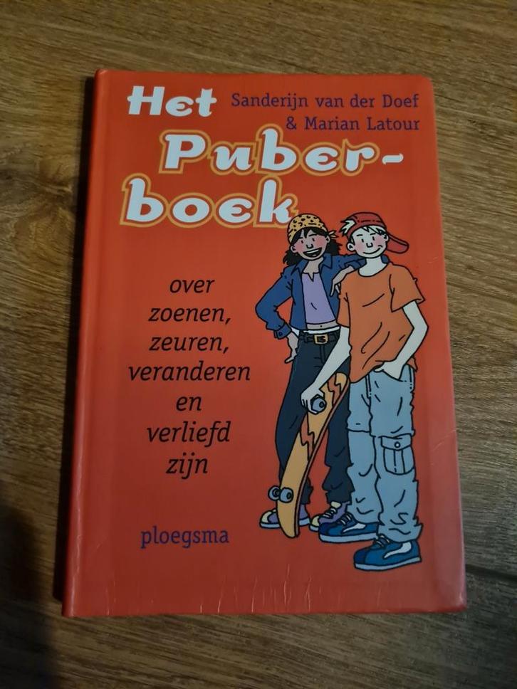 Sanderijn van der Doef - Het puberboek, Boeken, Kinderboeken | Jeugd | onder 10 jaar, Zo goed als nieuw, Non-fictie, Ophalen of Verzenden