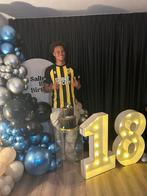 Lichtcijfer 18 te huur (meerdere cijfers beschikbaar), Ophalen, Zo goed als nieuw, Verjaardag