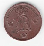 25-1242 Zweden 1/6 skilling 1850, Verzenden, Overige landen, Losse munt