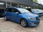 Volkswagen Touran 1.4 TSI Highline 7p Led, Climat, ACC, Pano, 1378 kg, Gebruikt, 150 pk, Blauw