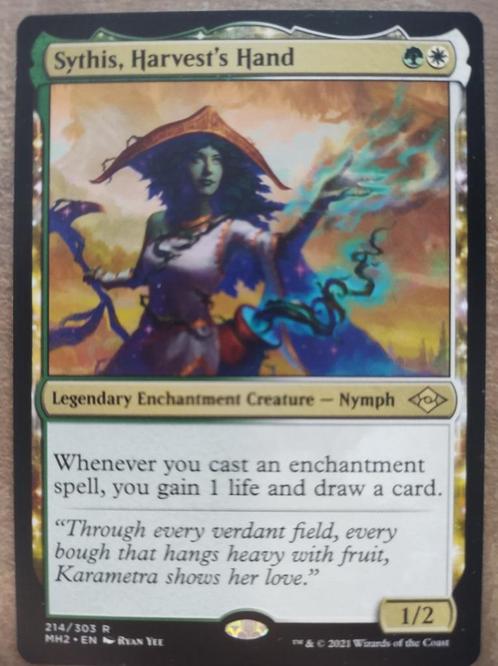 Sythis Harvest Hand commander deck, Hobby en Vrije tijd, Verzamelkaartspellen | Magic the Gathering, Zo goed als nieuw, Speeldeck