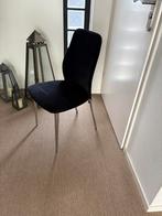 Eetkamerstoelen, Ophalen of Verzenden, Gebruikt, Zwart, Vijf, Zes of meer stoelen