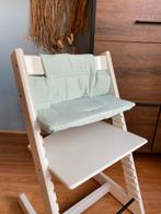 Mintgroen stoelverkleiner kinderstoel tripp trapp, Ophalen of Verzenden, Nieuw, Meegroeistoel, Stoelverkleiner