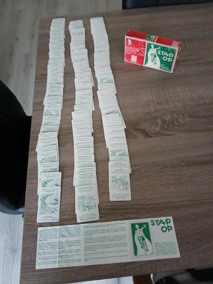 Stap op Sio jaren 60, Hobby en Vrije tijd, Gezelschapsspellen | Bordspellen, Zo goed als nieuw, Een of twee spelers, Drie of vier spelers