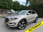 Hyundai Tucson 1.6 T-GDi AUTOMAAT, Apple CarPlay, Clima, Cru, Gebruikt, 4 cilinders, Wit, Leder