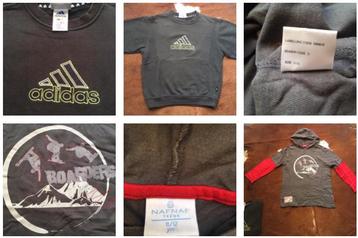 Adidas zwarte trui katoen 146-152 diverse kleren  beschikbaar voor biedingen