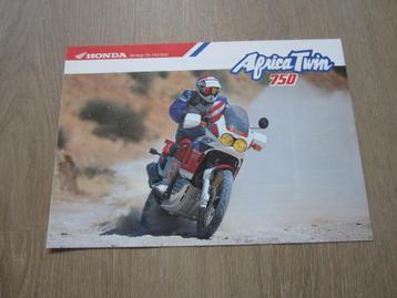 Honda XRV 750 Africa Twin brochure folder 1990 ? beschikbaar voor biedingen