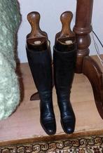 Engelse paardrijlaarzen met houten houders, Ophalen of Verzenden