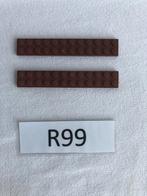 Lego plaatjes 2x12 roodbruin - R99, Kinderen en Baby's, Speelgoed | Duplo en Lego, Ophalen of Verzenden