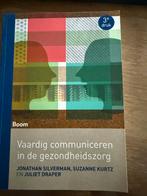 Vaardig communiceren in de gezondheidszorg, Ophalen of Verzenden, Zo goed als nieuw, Jonathan Silverman; Suzanne Kurtz; Juliet Draper