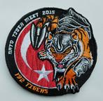 Patch Luchtmacht Turkije - 192nd Fighter Squadron - NTM 2015, Verzenden, Zo goed als nieuw, Patch, Badge of Embleem