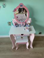 Kinder kaptafel met krukje, Ophalen, Zo goed als nieuw, Stoel(en)