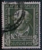 1949 zegel 118 als foto gestempeld MI. waarde 2024 € 14.50, Verzenden, BRD, Gestempeld