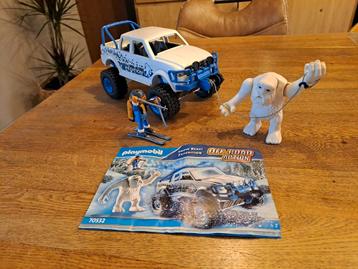 playmobil 70532 off road auto snow beast expedition skiër  beschikbaar voor biedingen