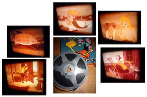 8mm film Popeye -Schat in het Scheepswrak - 60m - rooiig -, Audio, Tv en Foto, Filmrollen, 16mm film, Verzenden