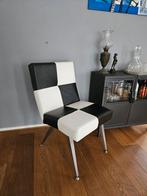Leren Design Stoel, Huis en Inrichting, Fauteuils, Ophalen, Minder dan 75 cm, Leer, Zo goed als nieuw
