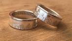 Unieke Zilveren Gulden Ring, Op Maat Gemaakt!, Sieraden, Tassen en Uiterlijk, Ringen, Nieuw, Ophalen of Verzenden, Dame of Heer