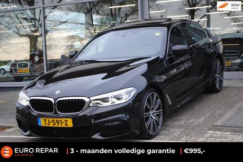 BMW 5-serie 540i High Executive M-PAKKET SCHUIFDAK NL-AUTO!, Auto's, BMW, Bedrijf, Te koop, 5-Serie, 360° camera, ABS, Achteruitrijcamera
