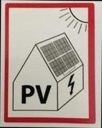 PV installatie sticker conform NEN 1010, Verzamelen, Ophalen of Verzenden, Nieuw, Overige typen