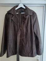 Nappa leren jasje ,gevoerd., Kleding | Dames, Jassen | Zomer, Ophalen, Nieuw, Maat 46/48 (XL) of groter, Bruin