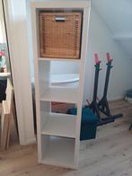 Kallax kast wit, Huis en Inrichting, Kasten | Boekenkasten, Ophalen, Met plank(en), Gebruikt, 50 tot 100 cm