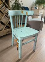 Vintage blauwe stoel, Ophalen, Gebruikt, Blauw, Eén