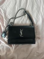 YSL tas, Verzenden, Zo goed als nieuw, Zwart, Schoudertasje