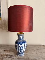 Lampenvoet Hollandse molens/ bloemen vaas met unieke kap, Ophalen, Nieuw, Stof, Minder dan 50 cm