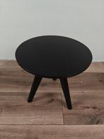 Bijzettafel loods 5 zwart, 45 tot 60 cm, Minder dan 55 cm, Rond, Ophalen of Verzenden