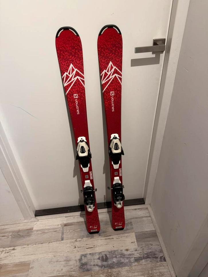 Salomon  Ski's 120cm - Klaar voor de Piste!, Sport en Fitness, Skiën en Langlaufen, Gebruikt, Ski's, Skiën, Salomon, Carve, 100 tot 140 cm