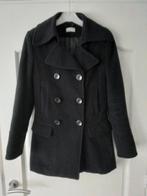 Zwart manteltje maat 34, Ophalen of Verzenden, Zo goed als nieuw, Maat 34 (XS) of kleiner, Zwart